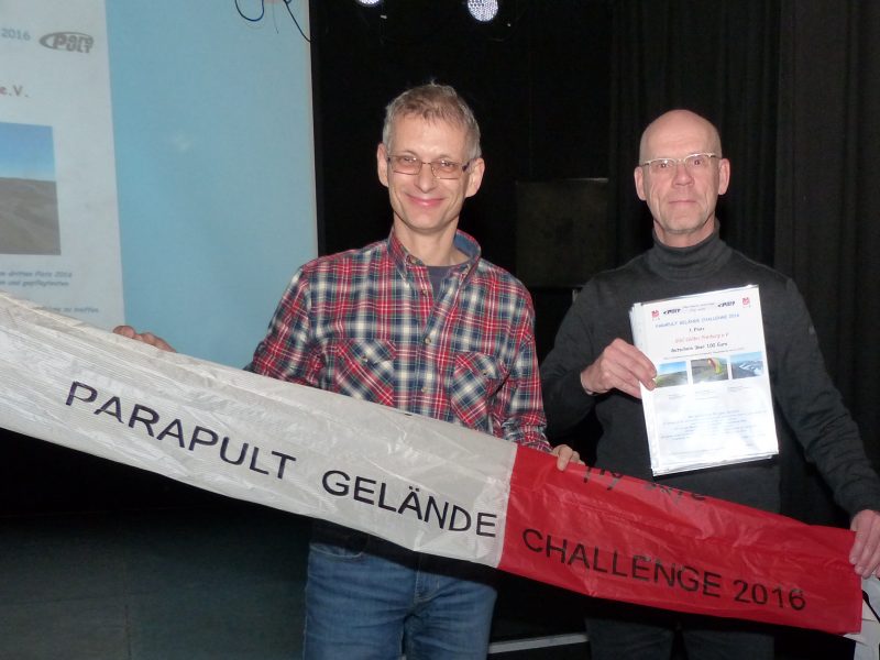 Parapult Geländechallenge 2016 – 3. Platz für den GSC Colibri Freiburg e.V.