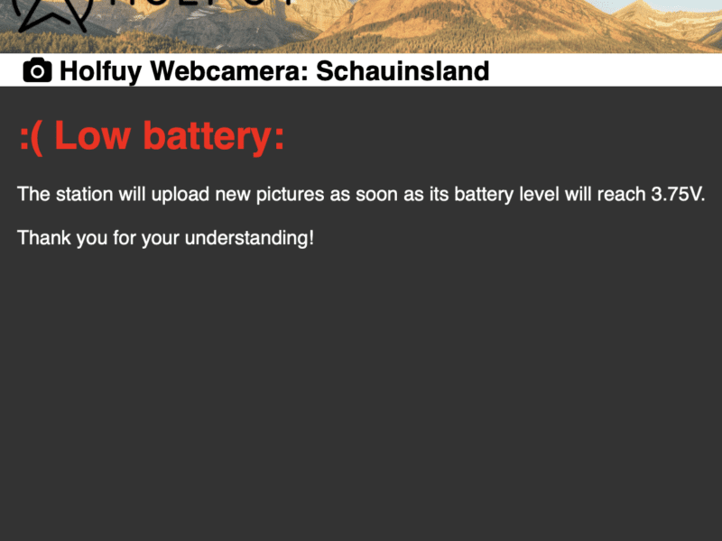Webcam Startplatz Schauinsland Außer Betrieb