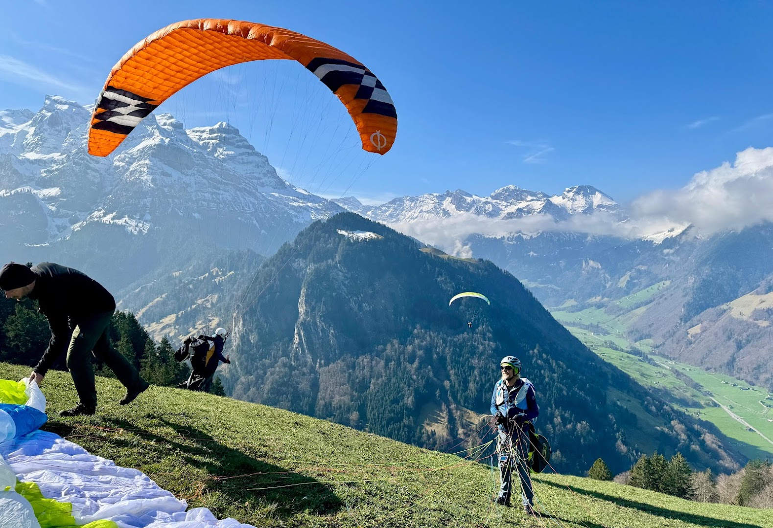 G-Force-Trainer, Hüttenzauber und Abheben im Engelberger Tal